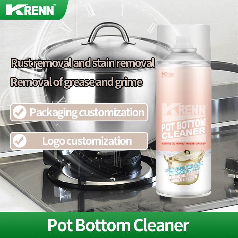 Bhigh Quality Wholesale Cookware Cleaner Pot and Pan Bottom Cleaner Foam Spray