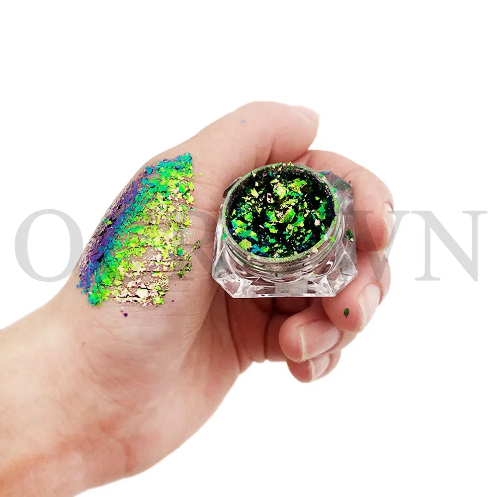 Aluminum Nail Flakes Sequins Powder Glitter for Nail Art Decoration