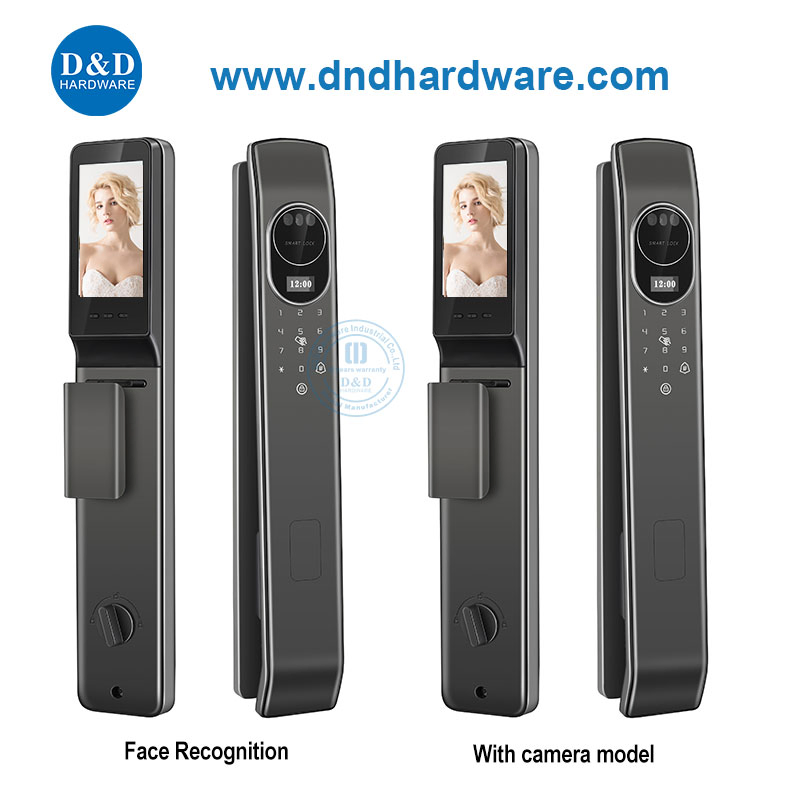 Smart Electric Lock Electronic Digital Facial Recognition Fingerprint Alarm Funcion Smart Doorlock