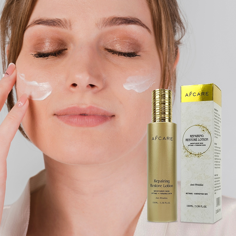 Golden Skincare High End Level Products Private Label Anti-Aging Anti-Wrinkle Face Lotion