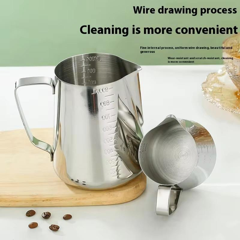 Stainless Steel Coffee Pitcher Pointed Beak Fancy Tool Utensil Maker