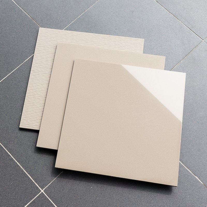 30X30/30X60/60X60cm Super Black and White Brown Porcelain Floor Tile for Living Room Bathroom Kitchen Floor