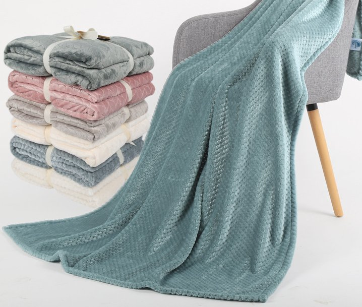 Flannel Blanket Wholesale Office Napping Blanket