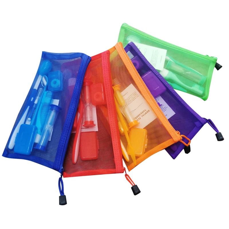 G110M Patient Use Travel Dental Oral Ortho Toothbrush Orthodontic Care Kit Portable 8Pcs with OEM Service