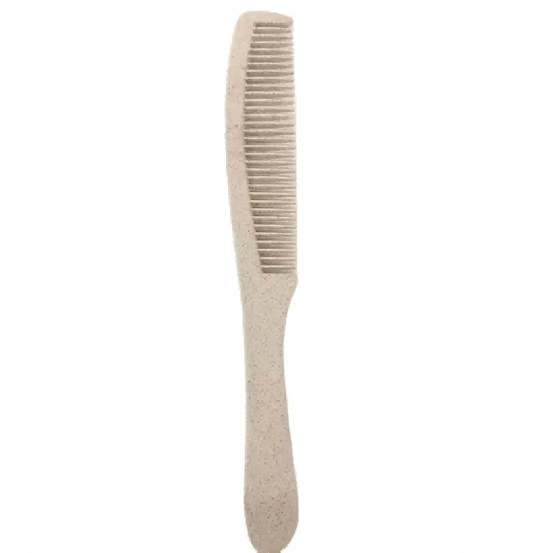 Custom Logo Biodegradable Wheat Straw Hair Combs for Hotel Travel Home