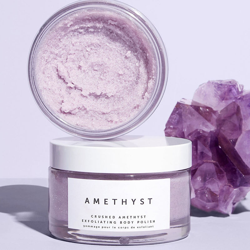 Beauty Cosmetics Skin Care Body Exfoliating Scrub Lavender Salt Body Scrub