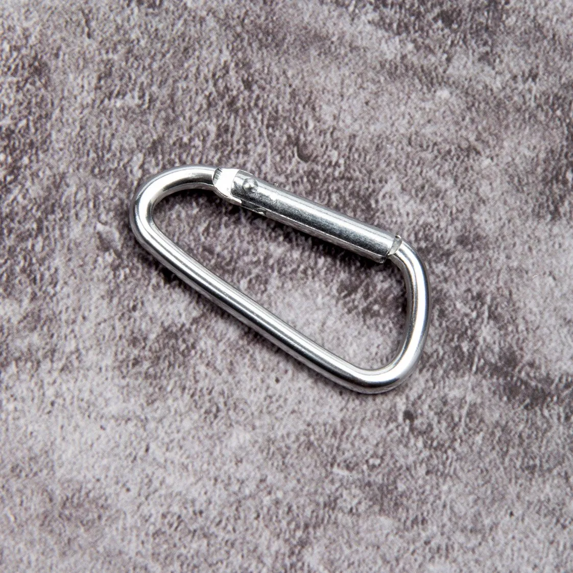 High Quality Aluminum Climbing Button Carabiner (SE-A009)