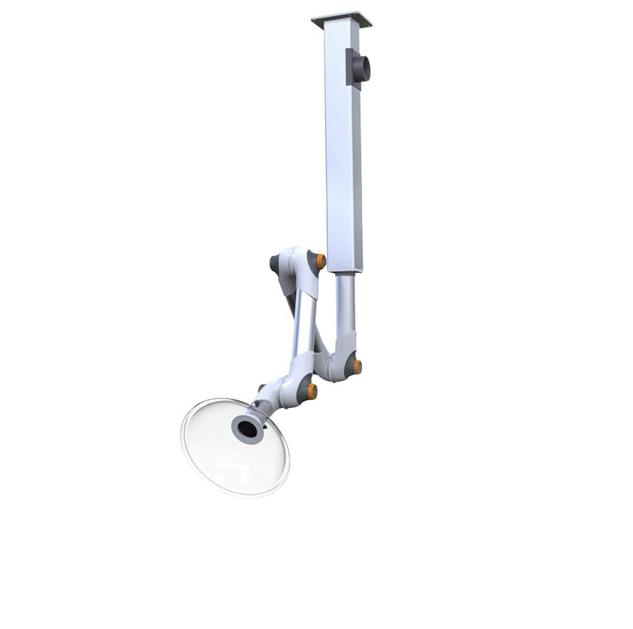 Durable Aluminum Fume Ventilation Solution Eyewash