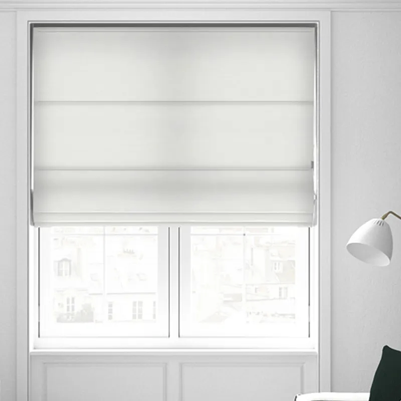 Blackout Roller Shades Roman Window Blinds Window Sunscreen Manual Roman Blinds