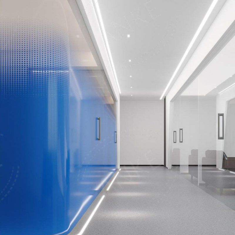 Sally Colorful Gradiant Laminated 4+4mm Tempered Glass Shower Door