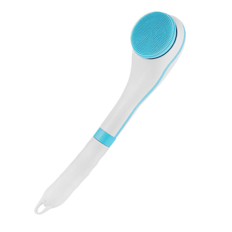 Modern Long Handle SPA Washing Bath Body Brush Cleaning Back Shower Scrubber Silicone Bath Brushes Sponges Set