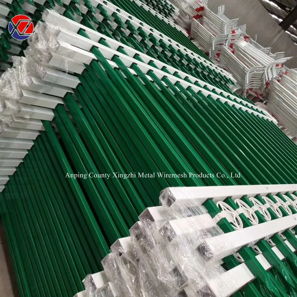 4'h X 8' Steel Picket Swimming Pool Tubular Metal Fence