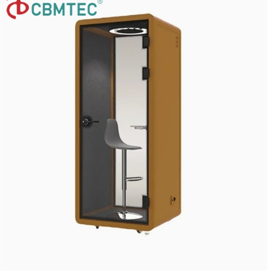 Meeting Booth Acoustic Sound Proof Room Noise Reduce Private Silence Office Pod Silence Booth