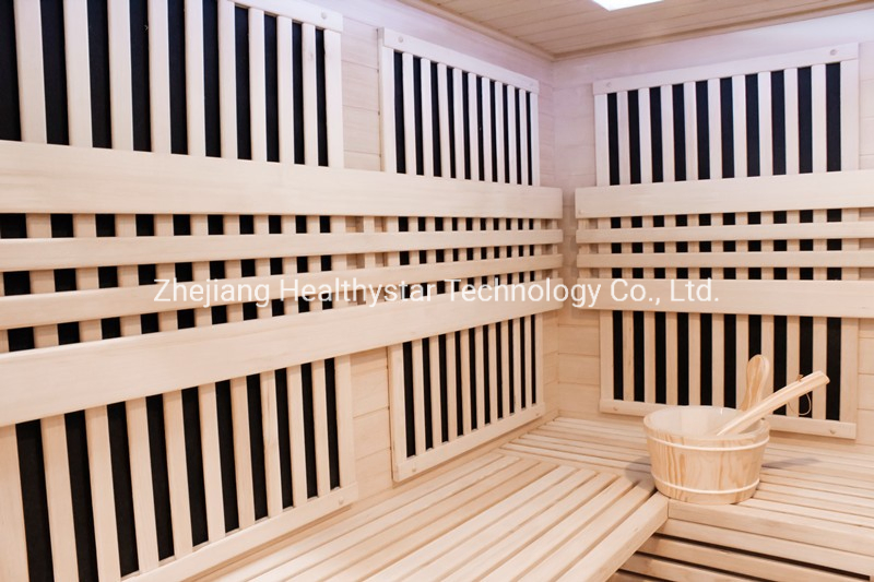 Factory Supply Far Infrared Sauna Room for 3 Person
