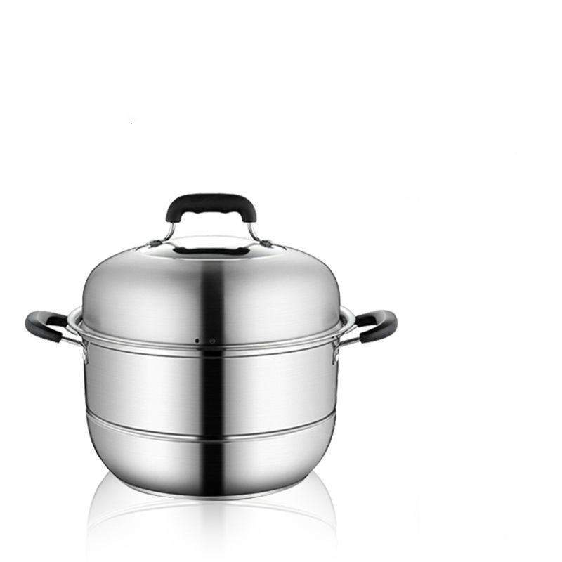 Пароварка из нержавеющей стали с двойным дном