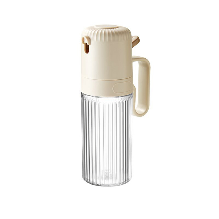 Press Type Oil Control Spray Pot Kitchen Glass Oil Leakage Proof Atomized Spray Bottle