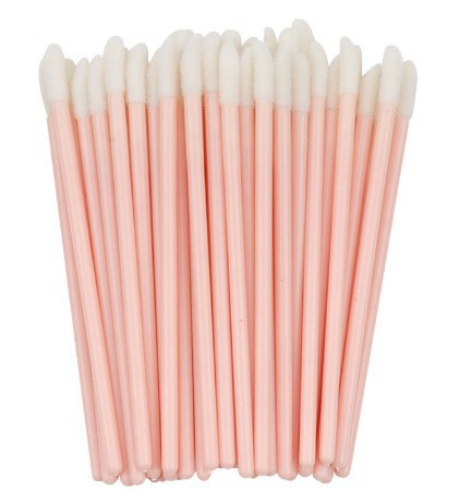 Mt Lashes Wholesale Premium Disposable Lip Gloss Make up Brush Cosmetic Spoolie Cleaning Lip Brush