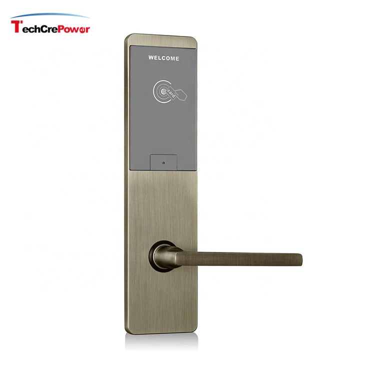 E823 New High Quality High Sensitive Control Zinc Alloy Card Hotel Door Lock