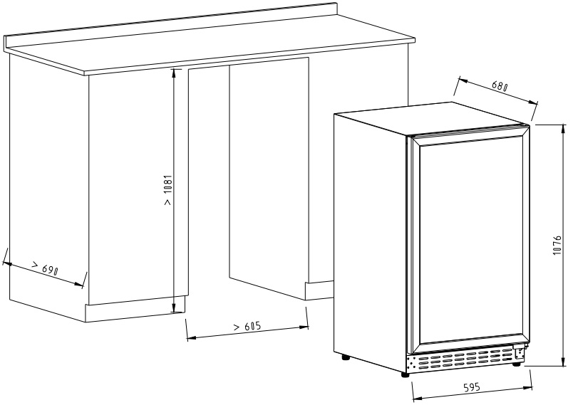Premium Dual Zone Wine Cooler with Compressor Technology