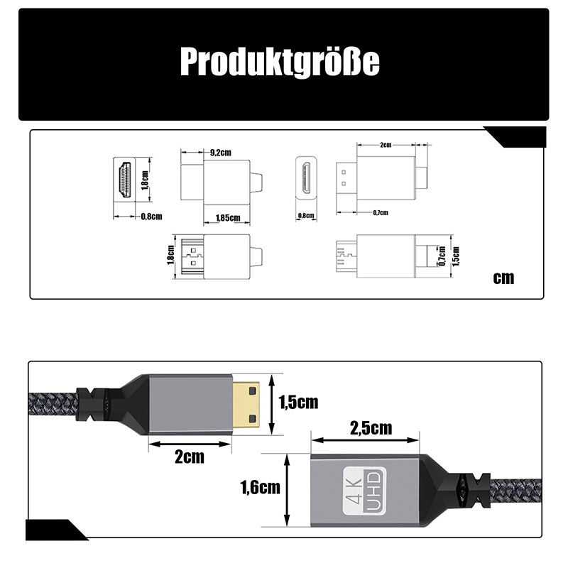 Кабель HDMI 8K 60Hz 4K 120Hz Ultra HD с оплеткой