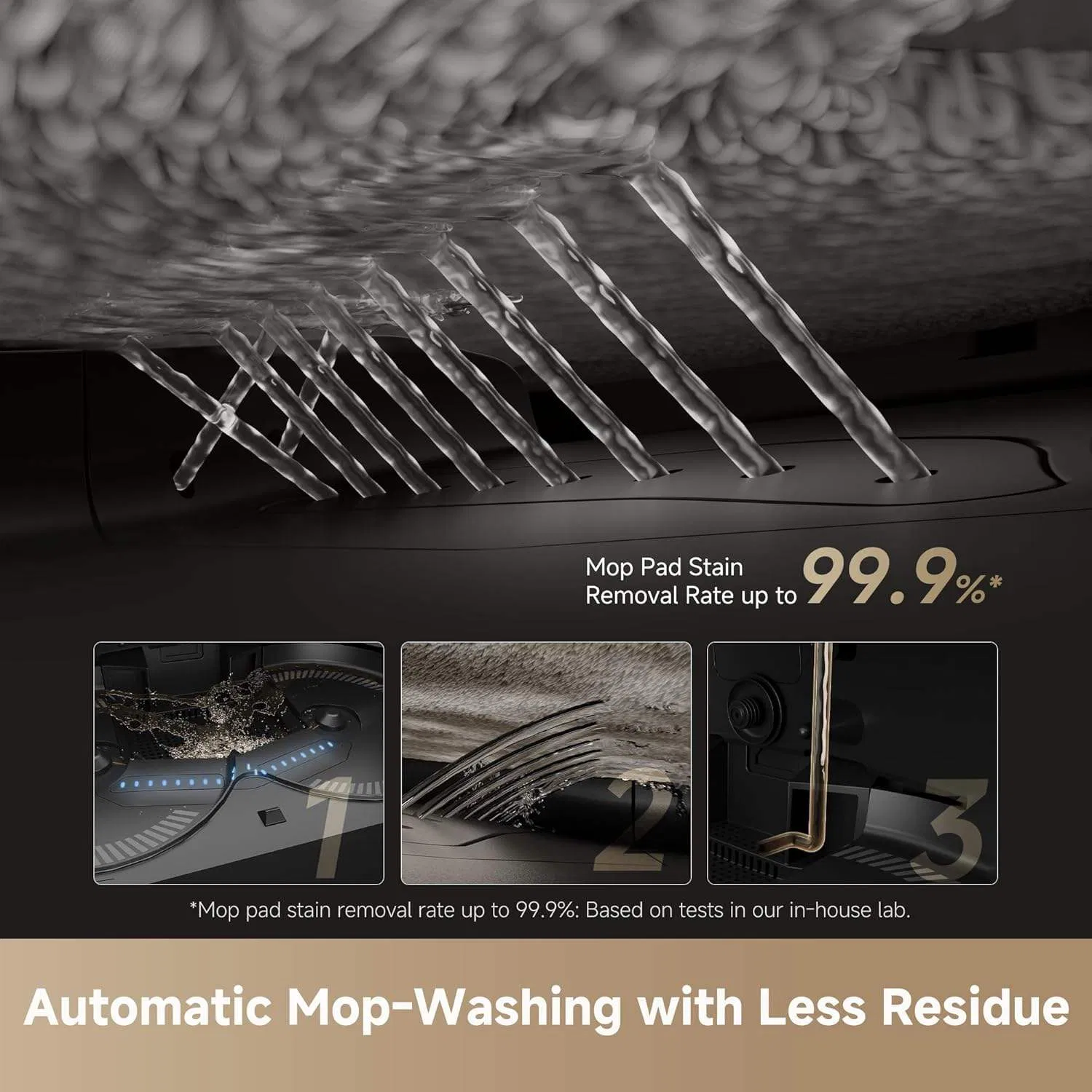 Dreame X50 Ultra Robot Vacuum Cleaner High Suction 20000 PA Automatic Self-Cleaning Side Brush Wet Dry Drying Mop HEPA