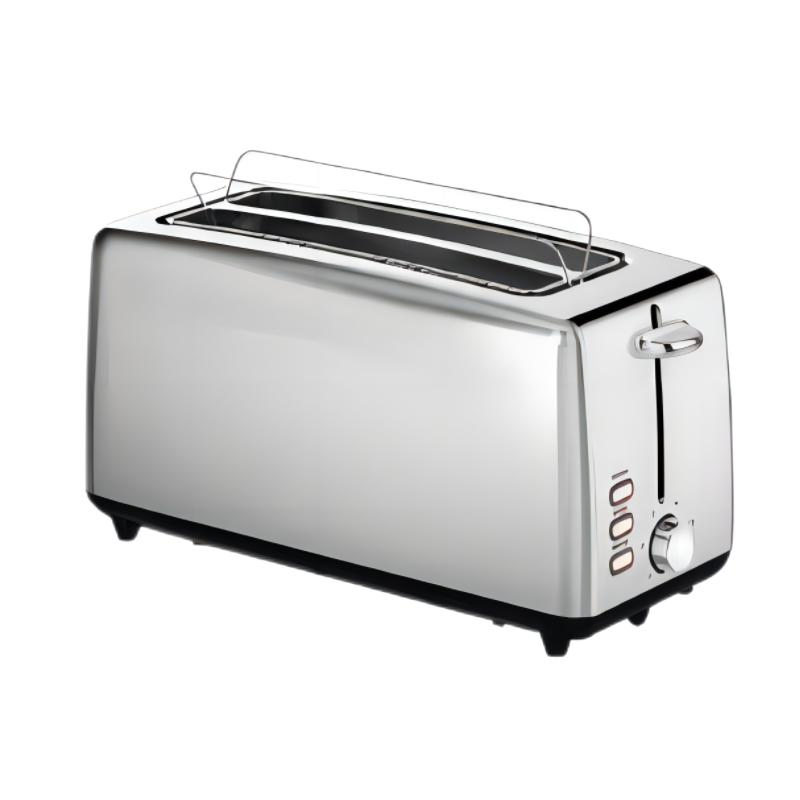 Smart-Toaster Removable Crumb Tray 2 Slice Long Slot Digital Toaster