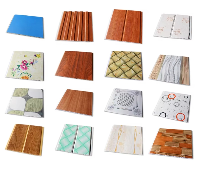 Durable Unique PVC Ceiling Customization PVC Wall Panel Designs for Commercial Interiors