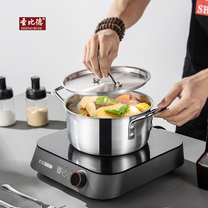 Wholesale 14PCS Kitchen Home Cooking Pot Casserole Aluminum Cookware Set