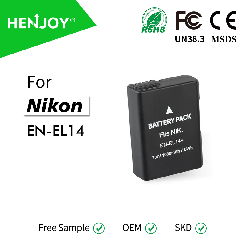 Аккумулятор Henjoy EN-EL14/14A для Nikon
