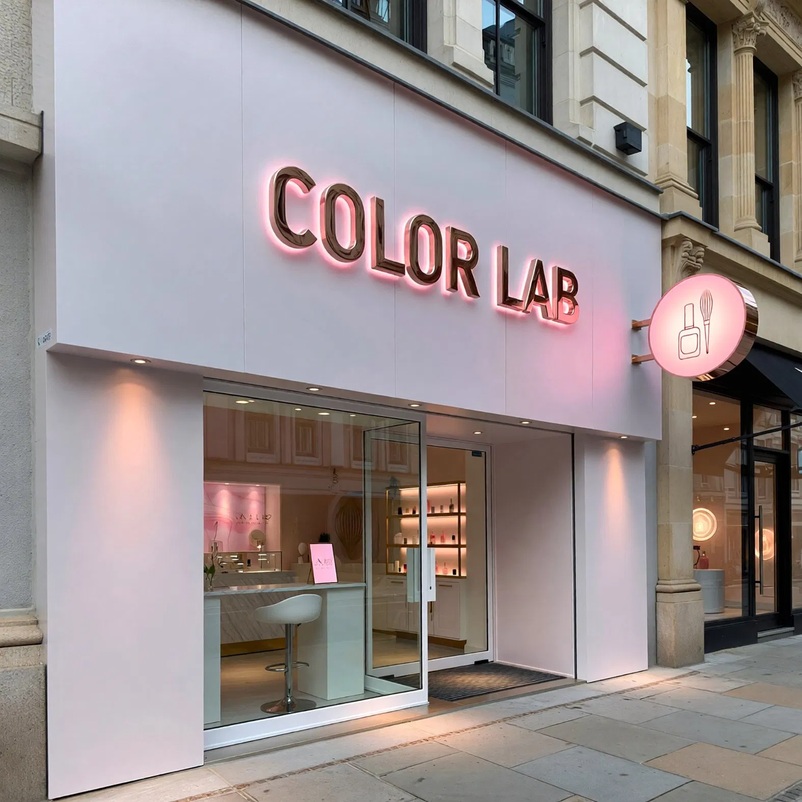 Multi-Color Acrylic Backlit Lettering with High Performance and Durability