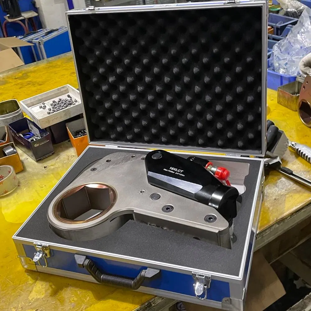 Kashon 18xlct 2247-22899nm High Strength Hollow Hydraulic Torque Bolt Wrench Low Profile Hydraulic Torque Wrench