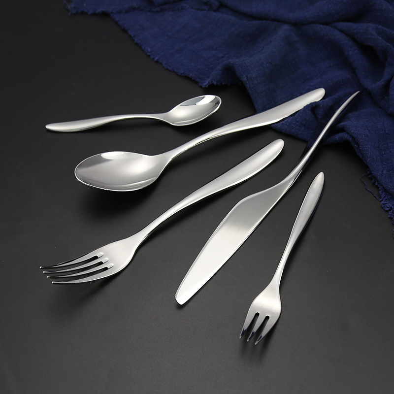 Bulk High Luxury Cutlery Set Spoons Forks and Knife Stainless Steel Flatwareset