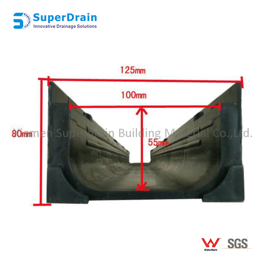 Road PVC Trench Grating Gully Drain Grating Galvanized Cover