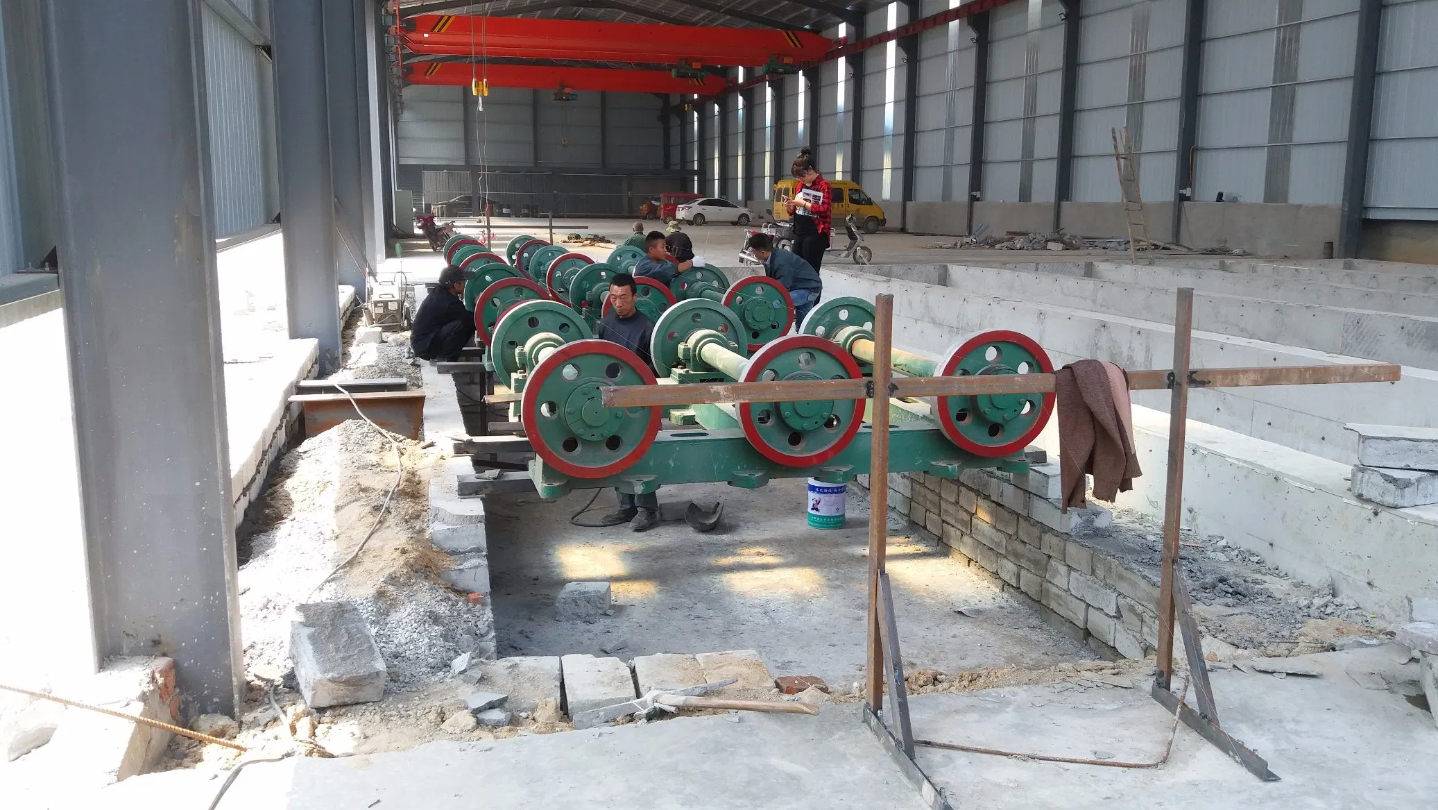 electric Pole Production Line in Jordan