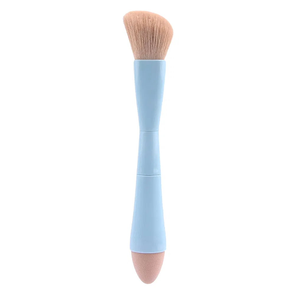 4-in-1 Makeup Brush Vegan & Travel-Friendly All-in-One Beauty Tool for on-The-Go Glam Dropshipping Brushes
