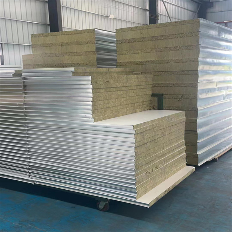 High Quality Thermal Insulation Fireproof EPS PU PIR Rock Wool Sandwich Panel