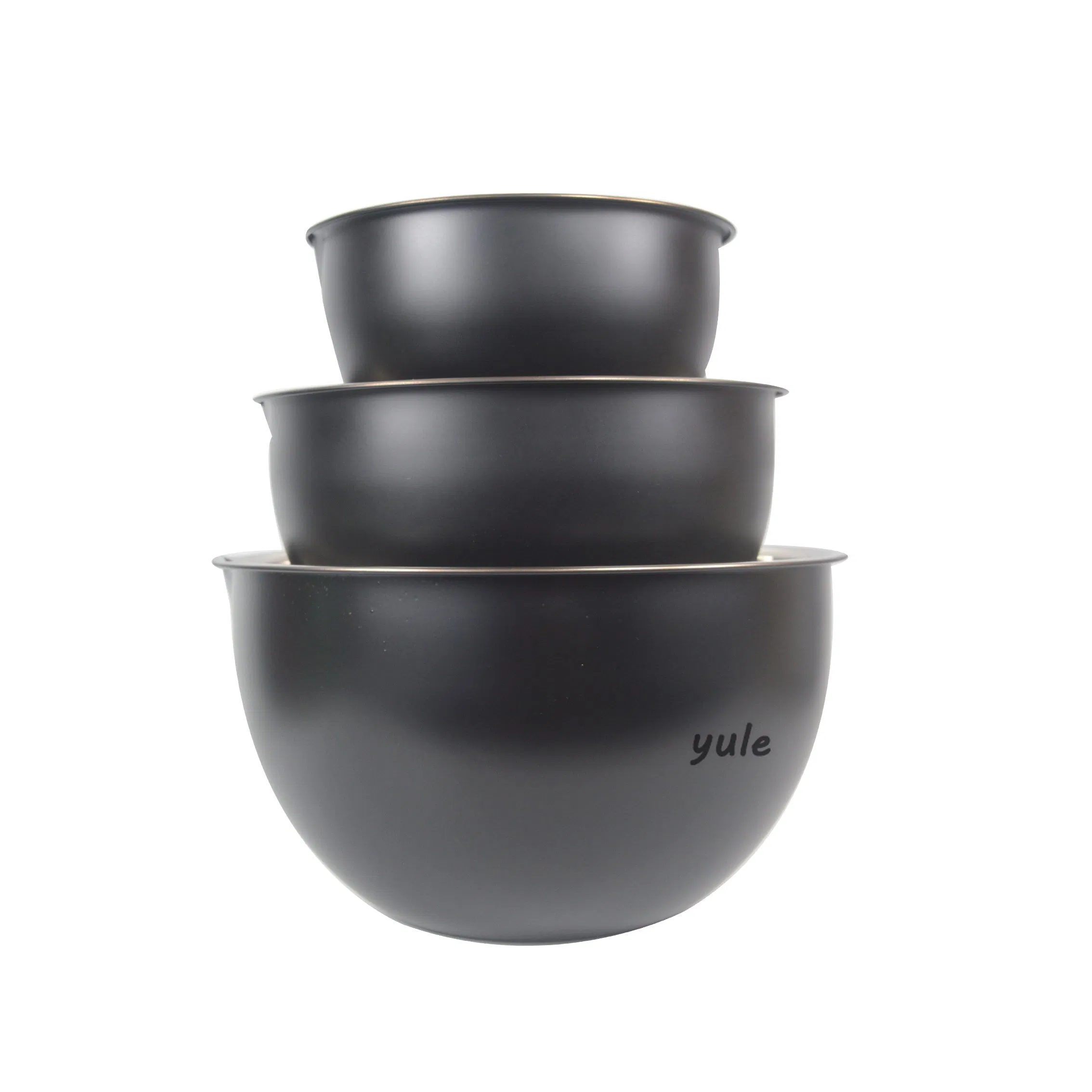 Wholesale Kitchenware Used Dinnerware Round USA Stainless Steel Rice Bowl