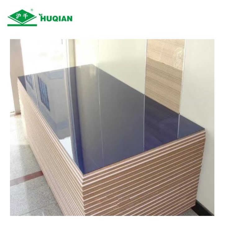 Wood Grain Melamine MDF with UV High Gross Surface