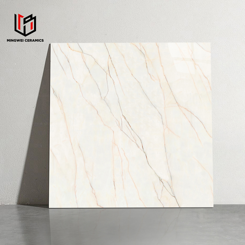 Zibo City Factory Glazed Polished Porcelain Ceramic Floor Tile