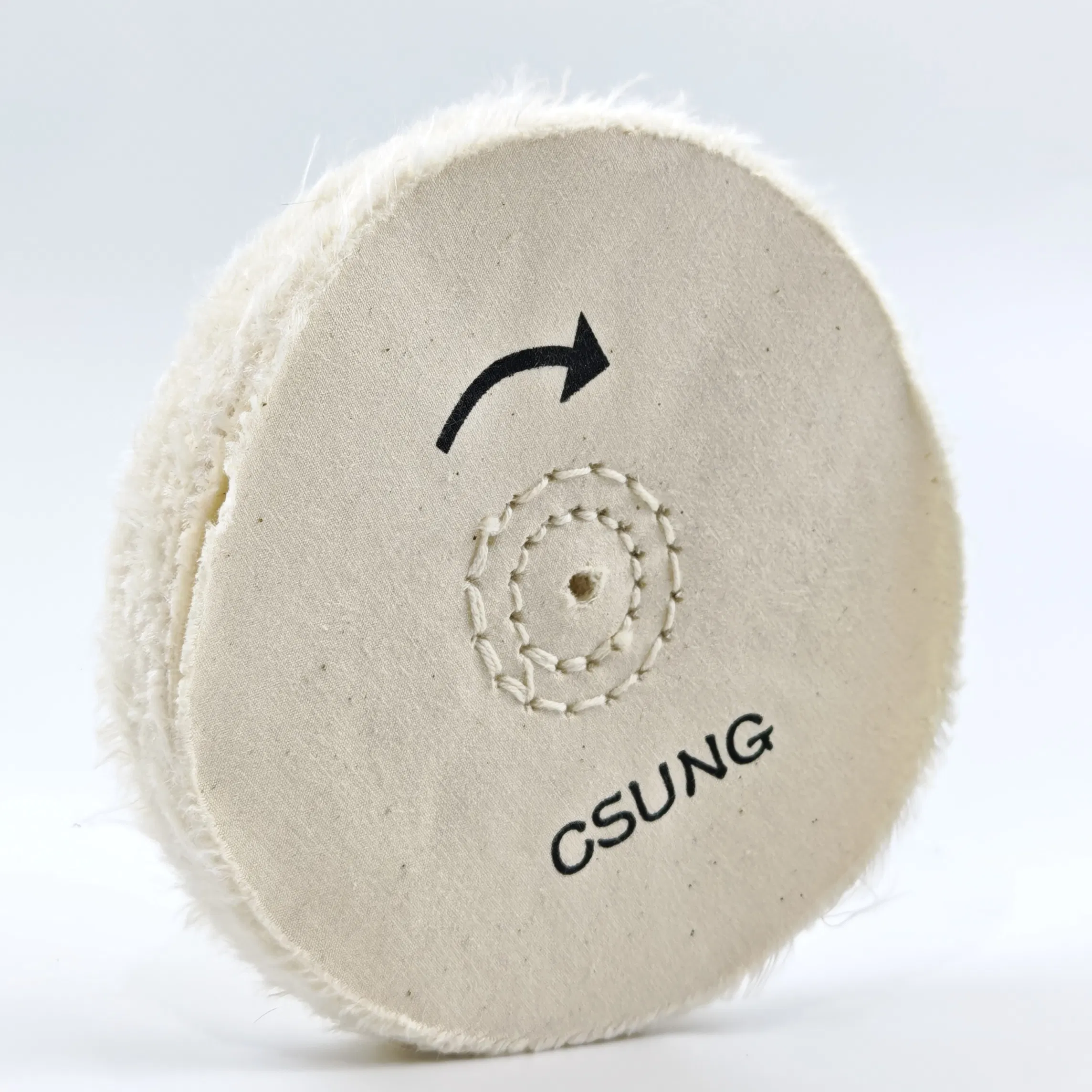 Multi-Purpose Velvet Polishing Wheel for Effortless Surface Finishing