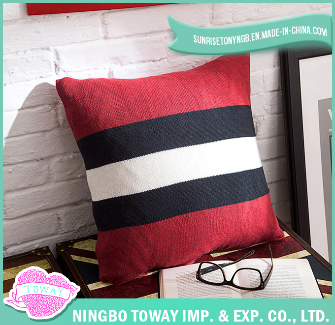 Home Decorative Wholesale Custom Pure Cotton Luxury Throw Pillow Case