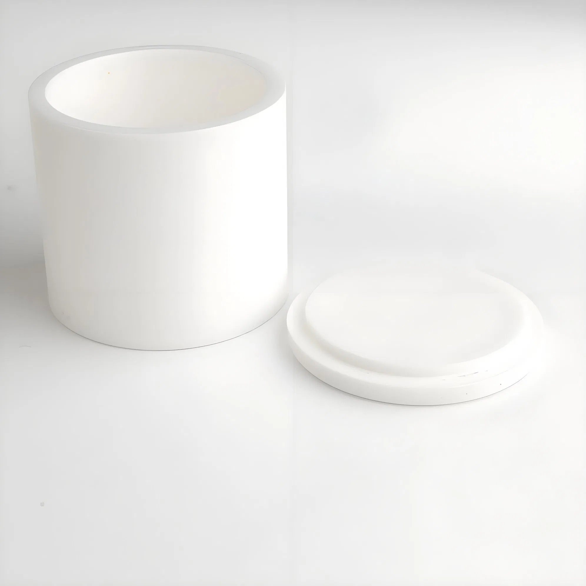 Cylindrical Zirconia Ceramic Mill Jars with Lid