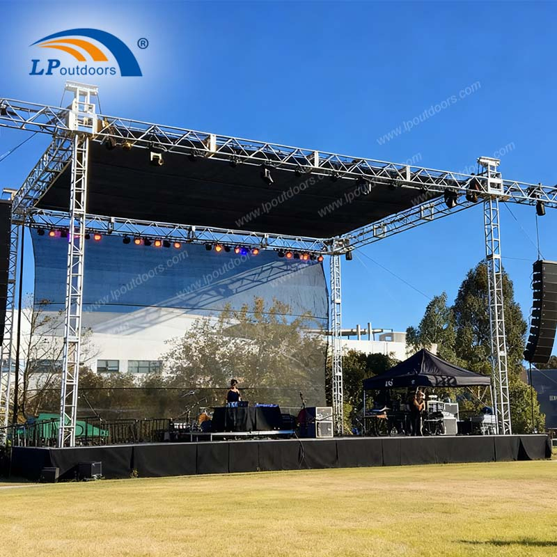 Truss System for Touring Productions and Music Festivals