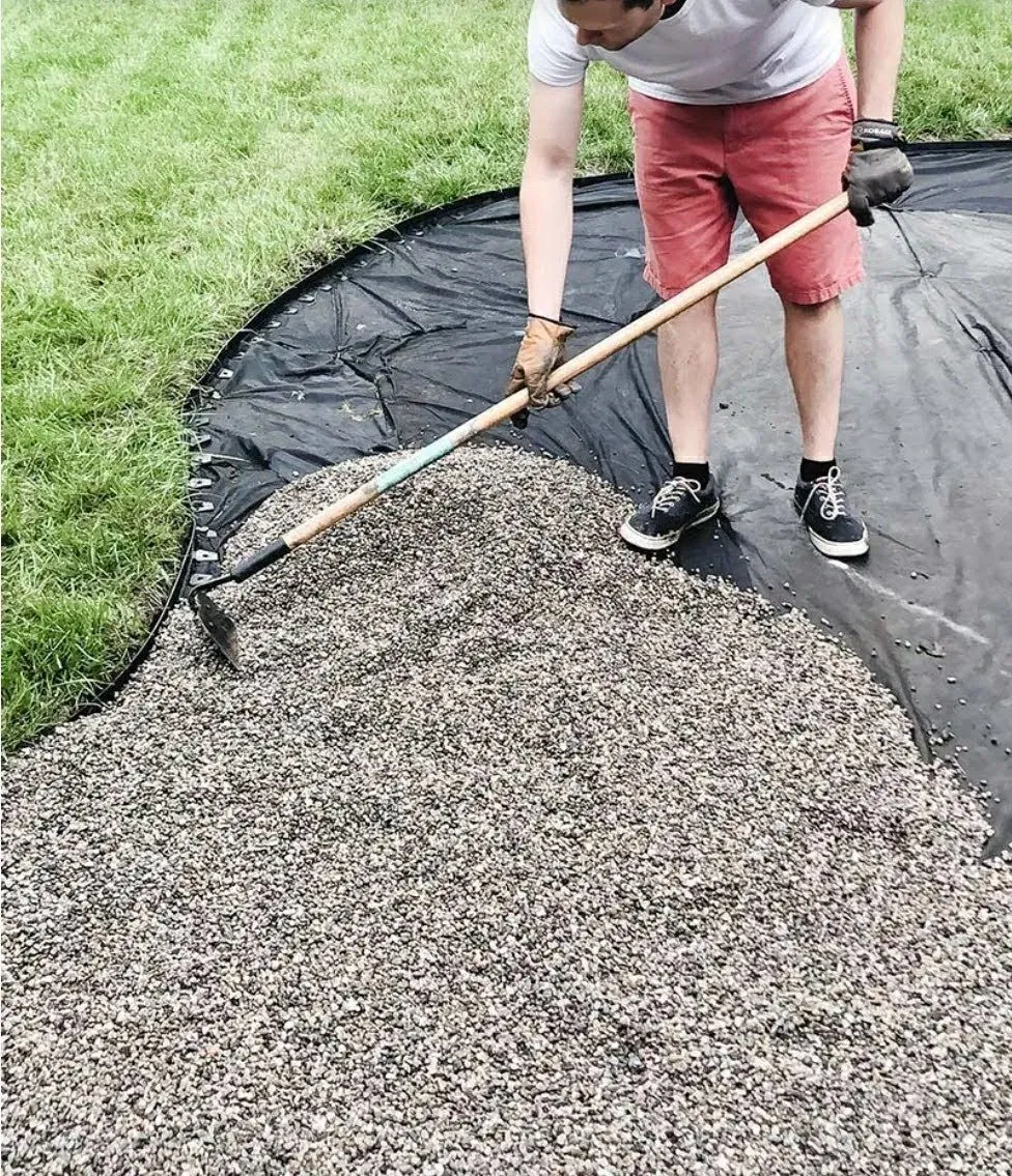 Woven Geotextile Fabric for Driveway and Road Stabilization, Construction Underlayment, Erosion Control, Commercial Grade 50 Year for Gravel Roads and Pavers