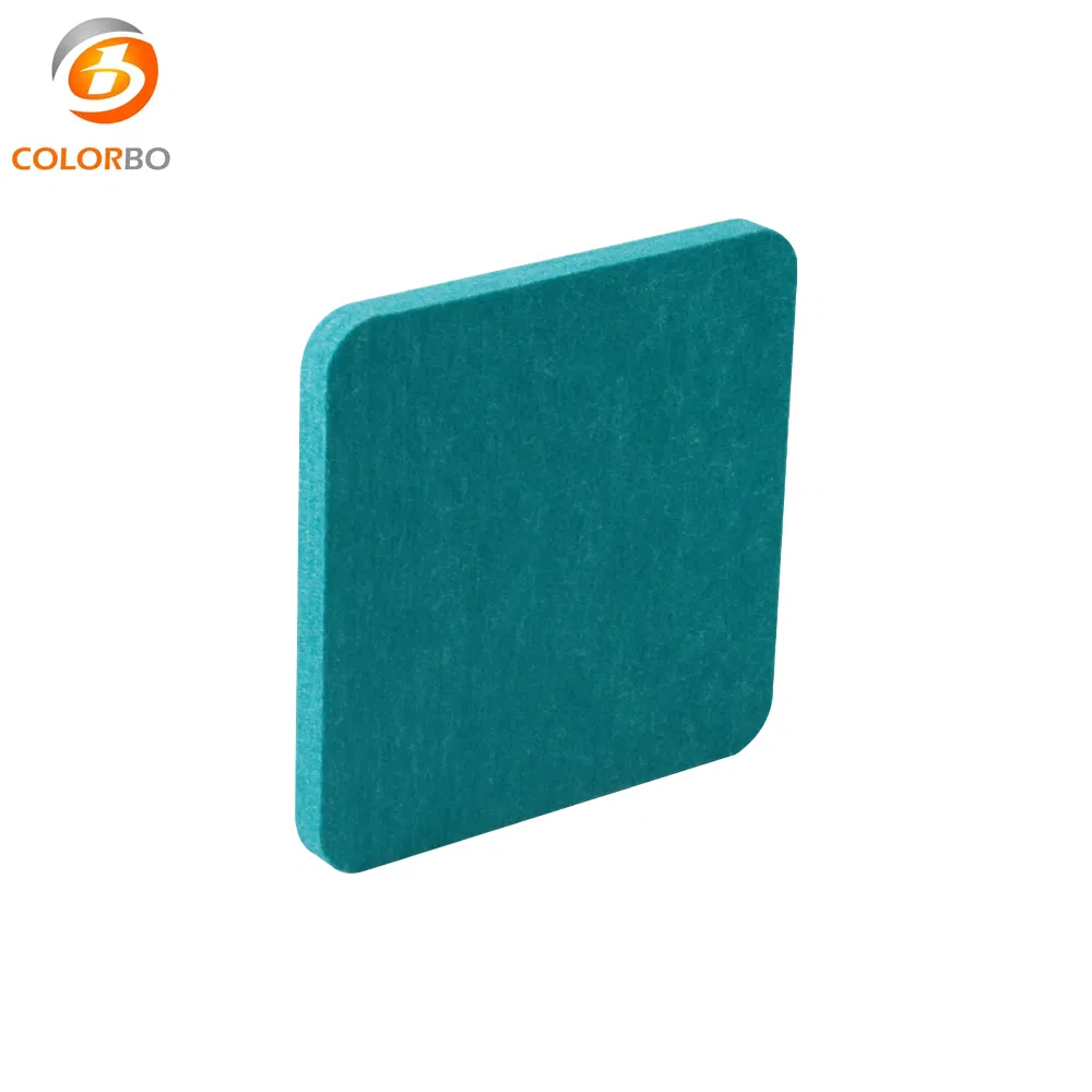 EN13501 B 0.75NRC Polyester Acoustic Panels With high density