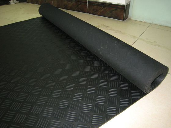 Commercial Grade and ESD Rubber Floor, Rubber Rolls, Rubber Mat Different Patterns