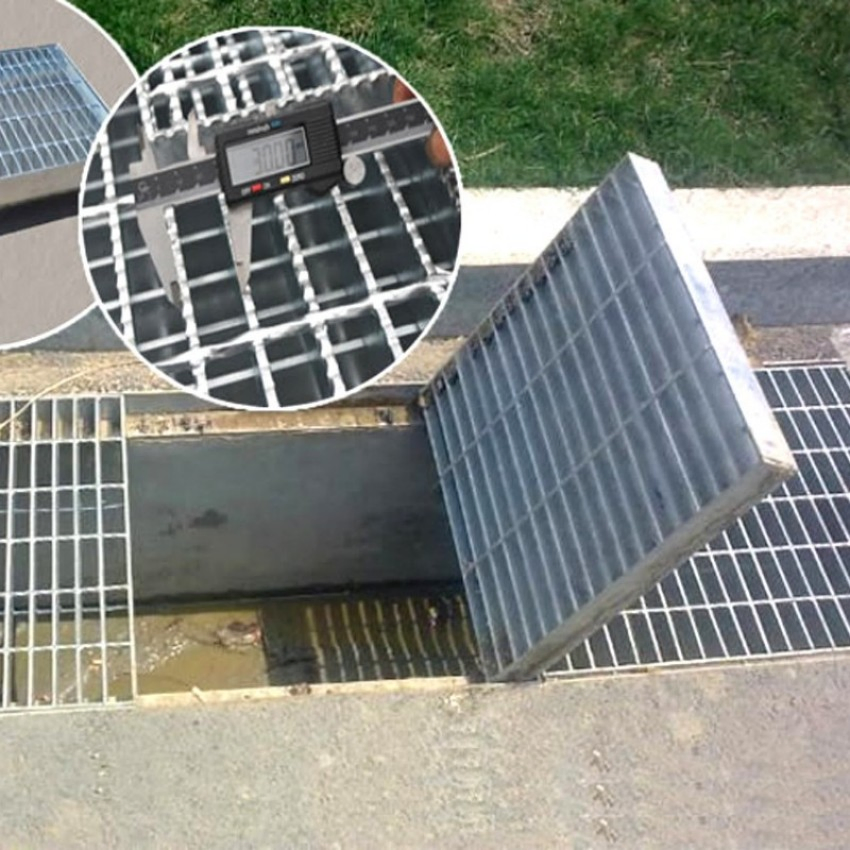 600mm-1000 Sump Drainage 100-600mm Width Ditch Sewage Cover Grating Cover