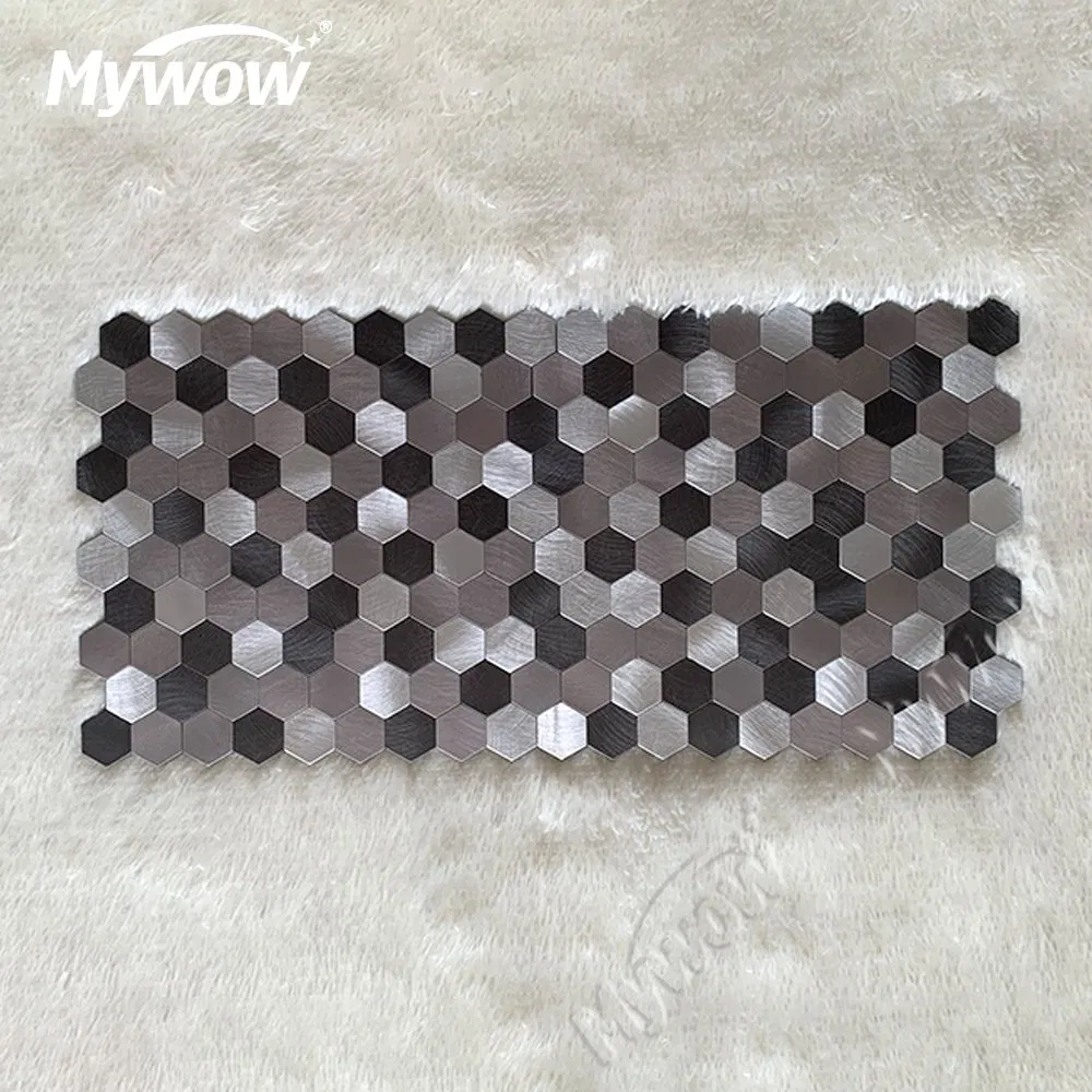 Самоклеящаяся 3D зеркальная плитка для стен