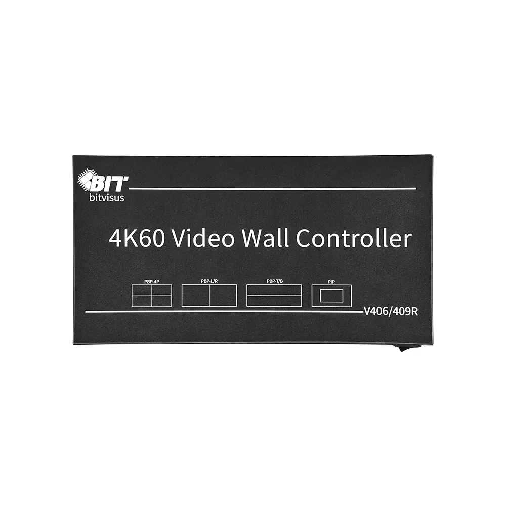 Процессор видеостен 4K60 HDMI/Dp с PIP/PBP и RS232