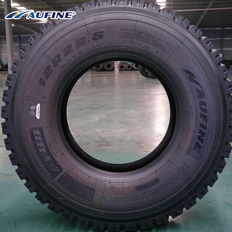 Aufine 13R22.5 315/80R22.5 AF88 Good Durability Truck Tyre with Extra-Thick Sidewall